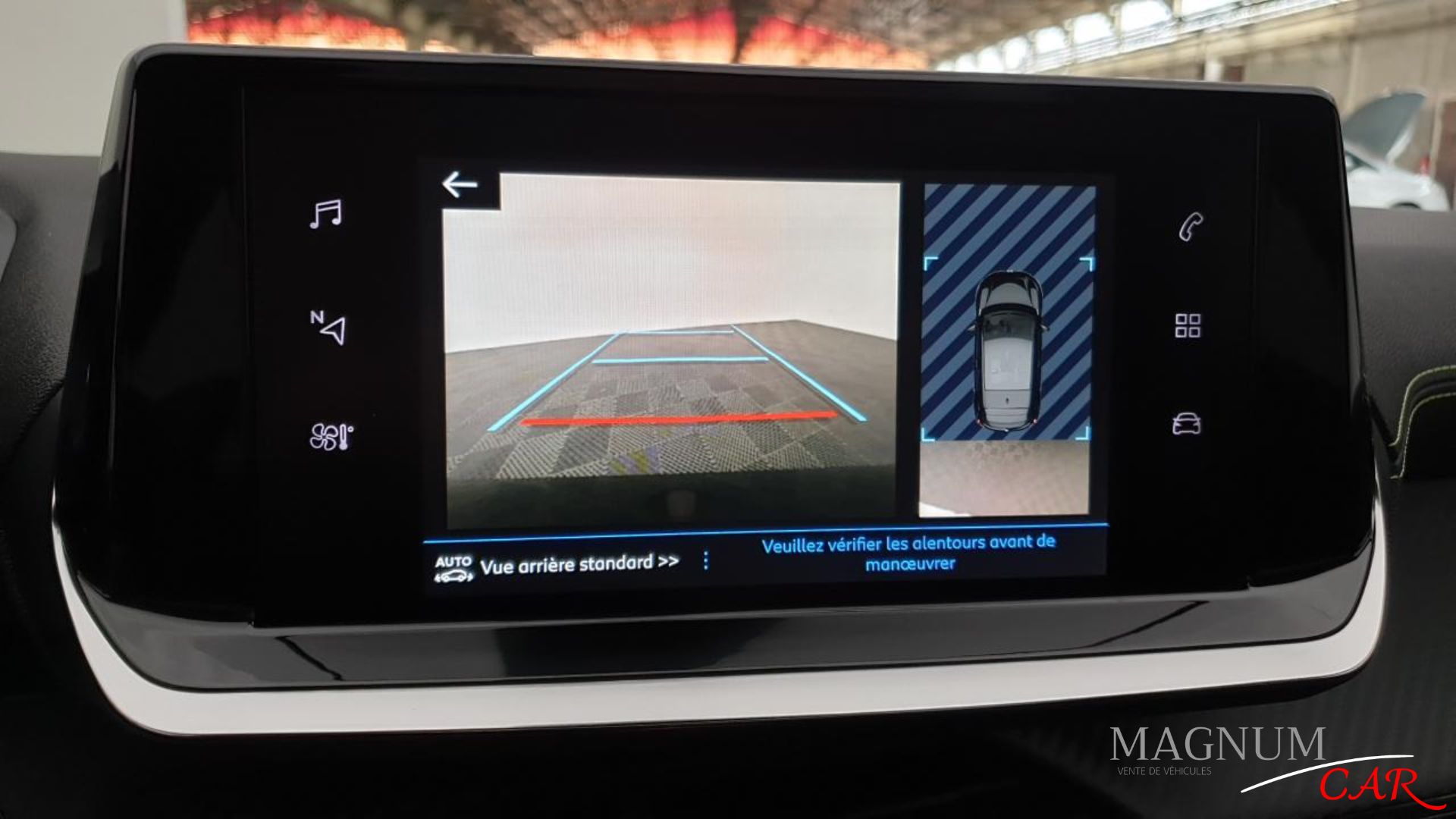 Camera de recule de la Nouvelle PEUGEOT 208