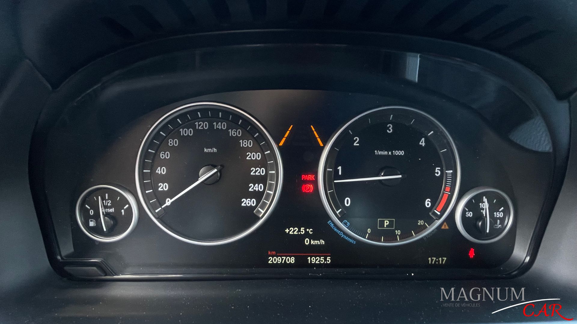 Bmw X5 F15 compteur