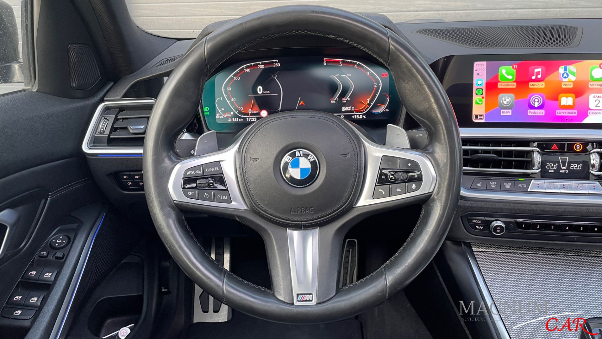 BMW SÉRIE 3 G20 320D M SPORT Volant M gainé cuir 